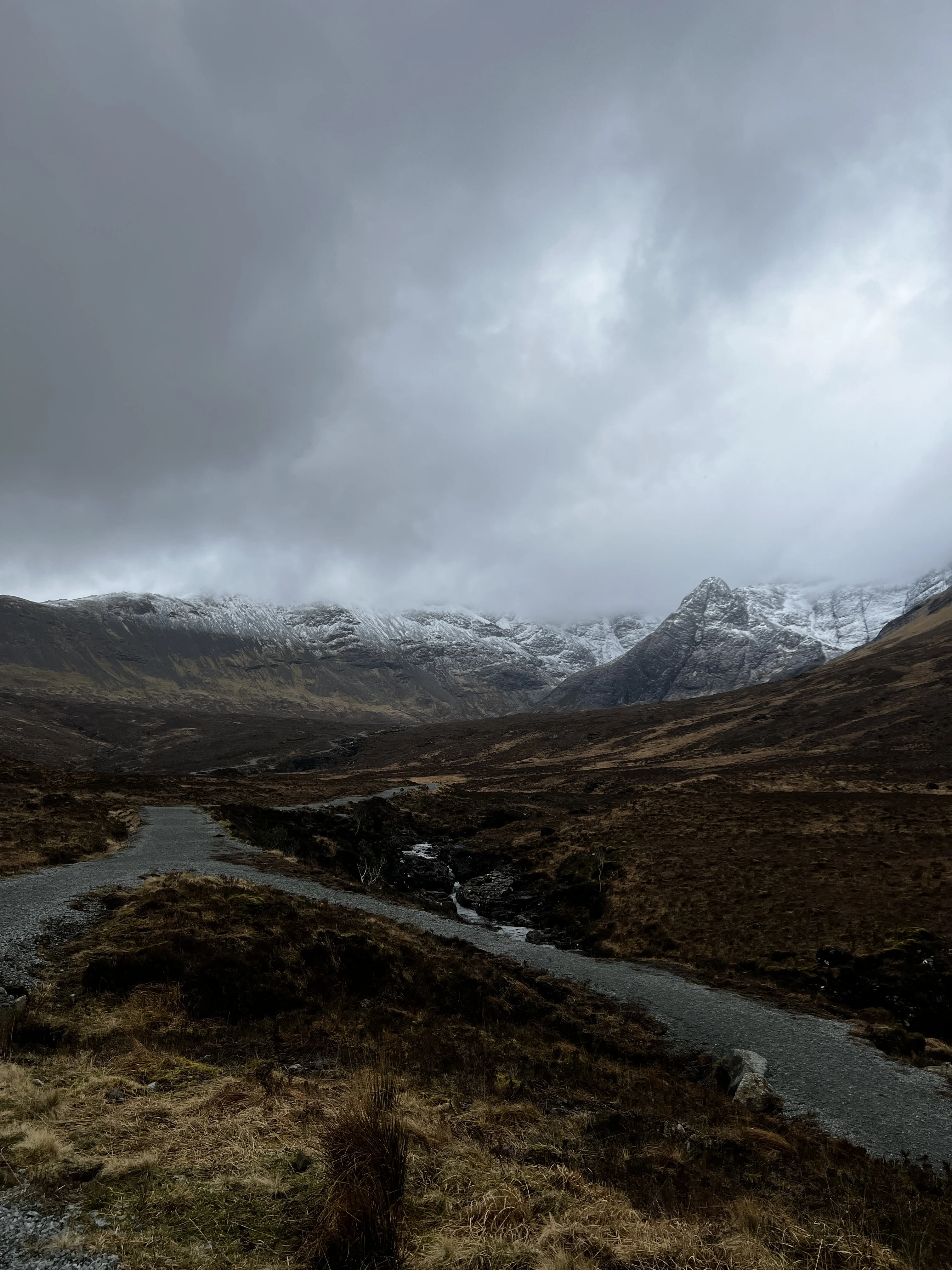 the views of the fairy pools